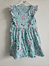 Süßes Einhorn-Sommerkleid aus Baumwolle (Gr...