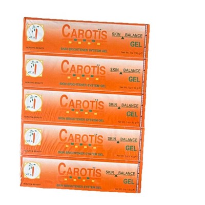 10 Carotis Skin Balance Skin Brightening Gel Vitamin A Daily Use Face 1oz