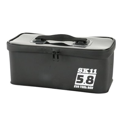 SK11 EVA Toolbox Black 5.8L Water-resistant Tool Storage SEVA-5.8-BK From Japan