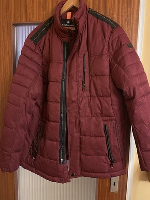 Redpoint Herren Jacke Winterjacke Gr. 50 Bourdeaux (Dunkelrot) Warm Top Zustand