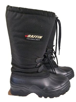 Baffin Technology Winter Snow Tall Boots Mens 10 Waterproof Insulated Black 