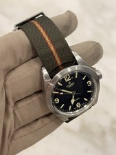 2022 Tudor Ranger Stainless Steel Black Dial Fabric Strap Mens Watch 79950 - B/P 5