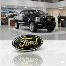 ford black Oval Emblem 4 Front Grille Tailgate Badge Logo 1999-2016