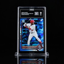 2022 Bowman Sapphire Edition - Chrome Prospects Jordan Walker #BCP-20 (RC)