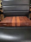 Backgammon Classic Board Game Set in Brown Faux Leather Case Strategy Game  — photo 8