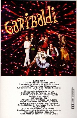 Cassette Tape - Garibaldi - Self Titled - Sony Music Mexico