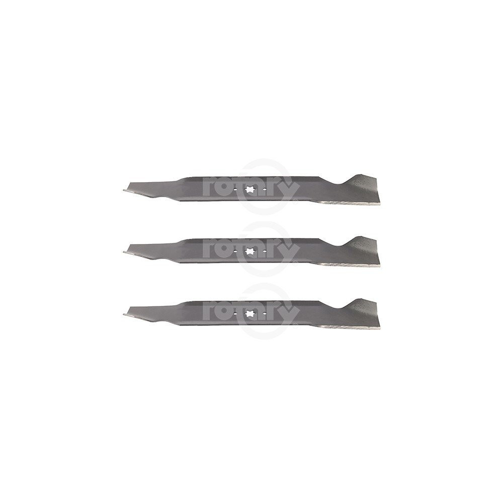 3 Pack Troy Bilt Lawn Mower Blades Fits 742-0656 942-0656
