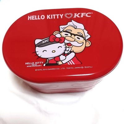 KFC Hello Kitty 40th Anniversary Kentucky Fried Chicken Lunch Box