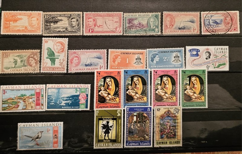 british colonies territories stamps Cayman