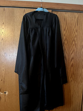 Black cap and gown