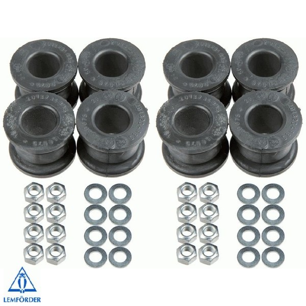 2X Lagerung FüR Stabilisator LemfÖRder 1130801 Stabilager Gummilager-image