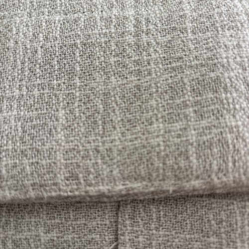 1 Hearth & Hand Magnolia Heathered Slub Rod Pocket Curtain Panel 54x108” Beige - Picture 2 of 5