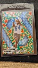 2025 Panini Mosaic Football KeAndre Lambert-Smith RC Christmas Cookies SSP