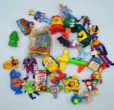 Vintage Fast Food Toy Lot Figures BK Kids Club McDonalds Happy Meal 80s 90s