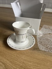 In Original Box Mayfair Dunoon Fine BoneChina Cup And Saucer Vintage Millennium
