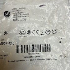Allen-Bradley 800F-X10 1 set of NO contacts series A latch mount Lot of 4