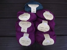 Lot of 7 Debbie Bliss Alpaca Silk Col 26007 80% Baby Alpaca 20% Silk 105m/50g Ea