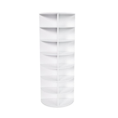 Rotating Shoe Rack Tower Space Saving Organizer Standing Shelving 7 Layer Shoe