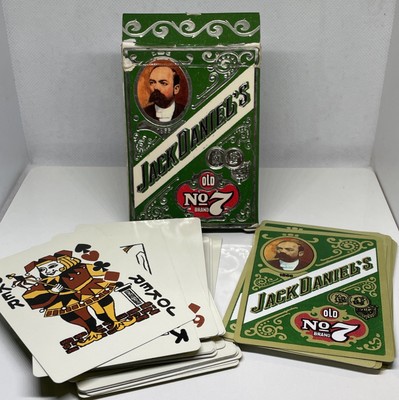 Jack Daniels Old No 7 Gentlemens Playing Cards Whiskey Poker