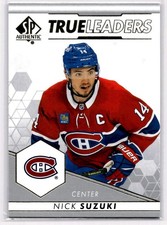 2022-23 SP Authentic True Leaders Nick Suzuki Montreal Canadiens #TL-13