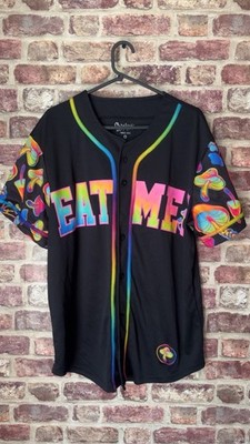 Pilztrikot ''Eat Me'' Größe L Funky verschieden Unikat 
