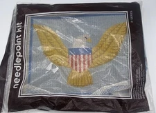AMERICAN EAGLE New Vintage Unopened Needlepoint Plastic Canvas Kit