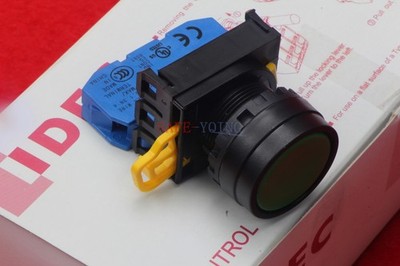5PCS NEW   Pushbuttons Switch YW-E10 YW1B-M1E10G Green *rr