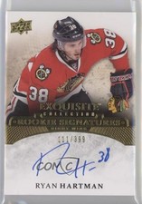 2015-16 Upper Deck Ice Exquisite Rookie Signatures 111/399 Ryan Hartman Auto 2d8