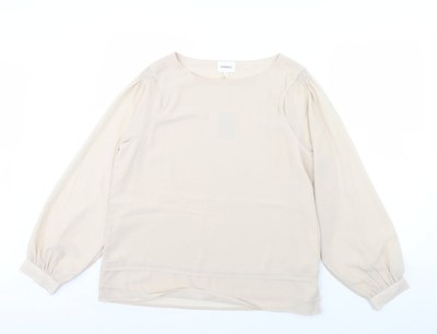 Basic-Bluse Damen UK Größe XS Dranella Beige