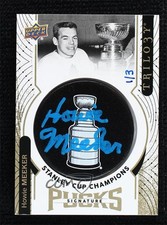 2018-19 Upper Deck Trilogy Cup Logo 1/3 Howie Meeker #SCC-HM Auto 2y6