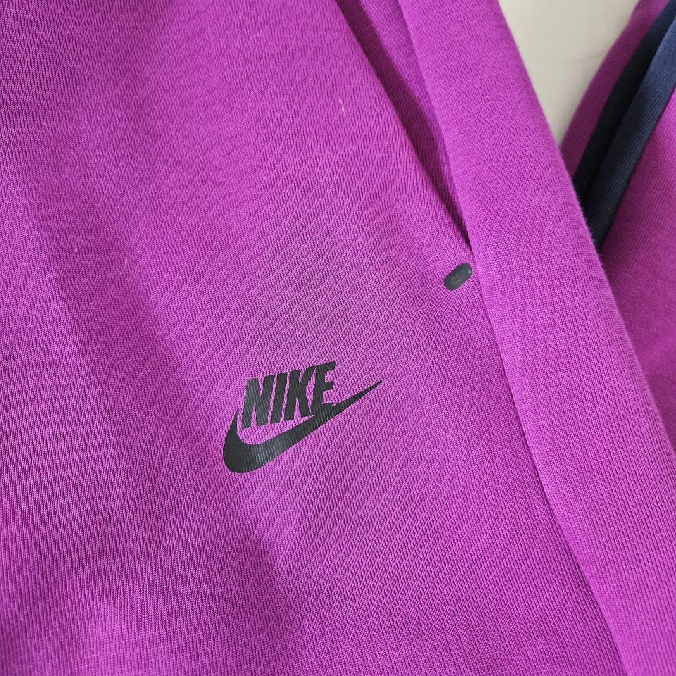 Pantalones de chándal Nike Sportswear Tech polar para niños grandes púrpura HV5869-505 talla grande Foto 2 de 4