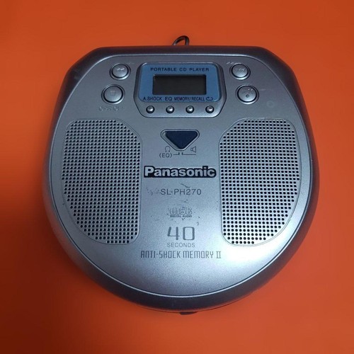 PANASONIC SL-PH270 CD Player LCD Built-in speaker Serviced Duty Free
