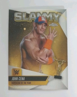 2025 Topps Chrome WWE - Slammy - Superstar of the Year 2012 - John Cena 