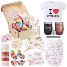New Mom Gifts for Women: 16PCS Baby Shower Gifts Gender Reveal Gifts Top Preg...