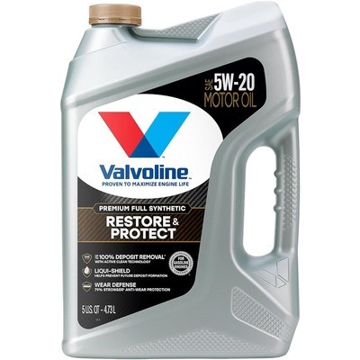 Valvoline 904562, One 5W20 Motor Oil Restore & Protect 5 Quart Bottle Performanc - Picture 2 of 10