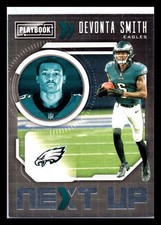 DeVonta Smith 2021 Playbook Next Up RC Rookie #NXT-DVS Philadelphia Eagles