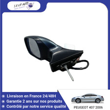 Retroviseur gauche (ou coque) Peugeot 407