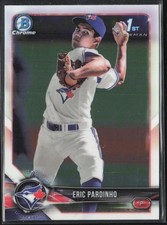 2018 Bowman #BCP110 Eric Pardinho Chrome Prospects