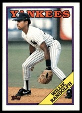 1988 Topps Willie Randolph New York Yankees #210
