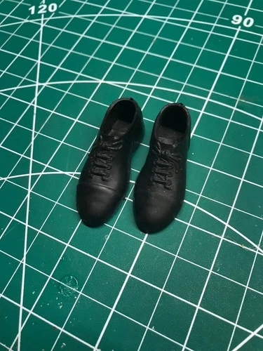 1964 HASBRO GI JOE - USED - DRESS PILOT UNIFORM - DRESS SHOES - MARKED HONG KONG