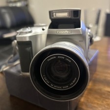 Fujifilm FinePix 3800 Silver 3.2MP Digital Camera 6x Optical Zoom
