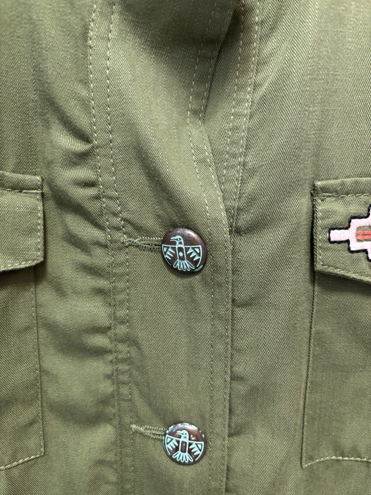 Ariat Pacific Pines Green Patsy Patch Embroidered… - image 3