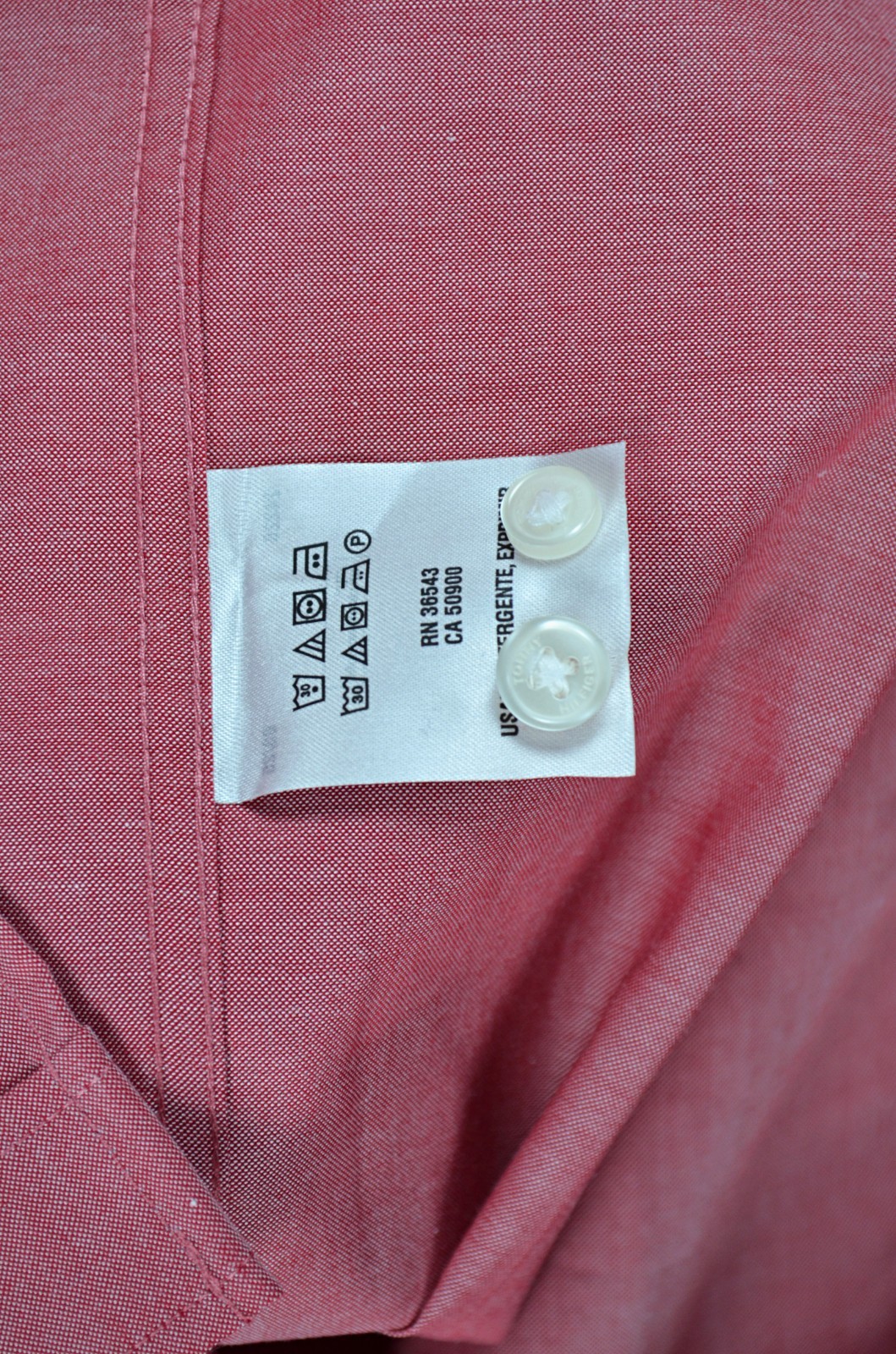 Tommy Hilfiger Dress Shirt Men's 2XL 18 34/35 Regular Fit Long Sleeve NWT thumbnail 6