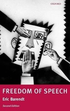 Freedom of Speech by Eric Barendt (English) H...