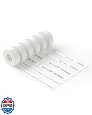 NIIMBOT D11 Label Maker Tape 6Rolls Label Paper 0.47" X 1.57" 0.47" X 2.95" 0