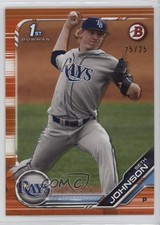 2019 Bowman Draft Orange 25/25 Seth Johnson #BD-90 7eo