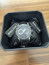 Herren Uhr Police PL14383JS-03M "Driver" Neu Chronograph
