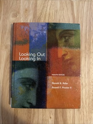 Looking Out, Looking In - Hardcover By Adler, Ronald B. - GOOD