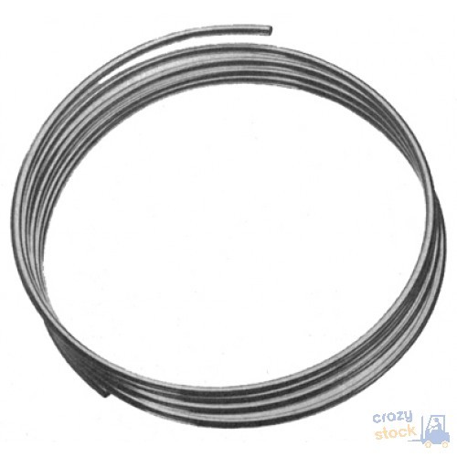 Tubo Rame Cromato 10mm 5mt | Ideale per Fai da Te e Riparazioni