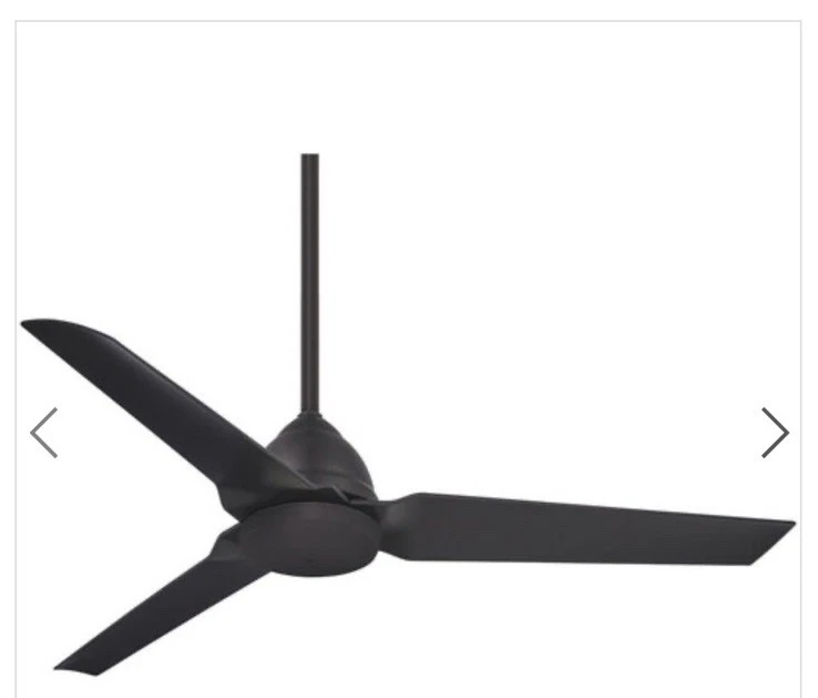 Minka-Aire JAVA 54" Ceiling Fan Indoor Outdoor F753-CL Coal With Remote New - Image 4 of 4